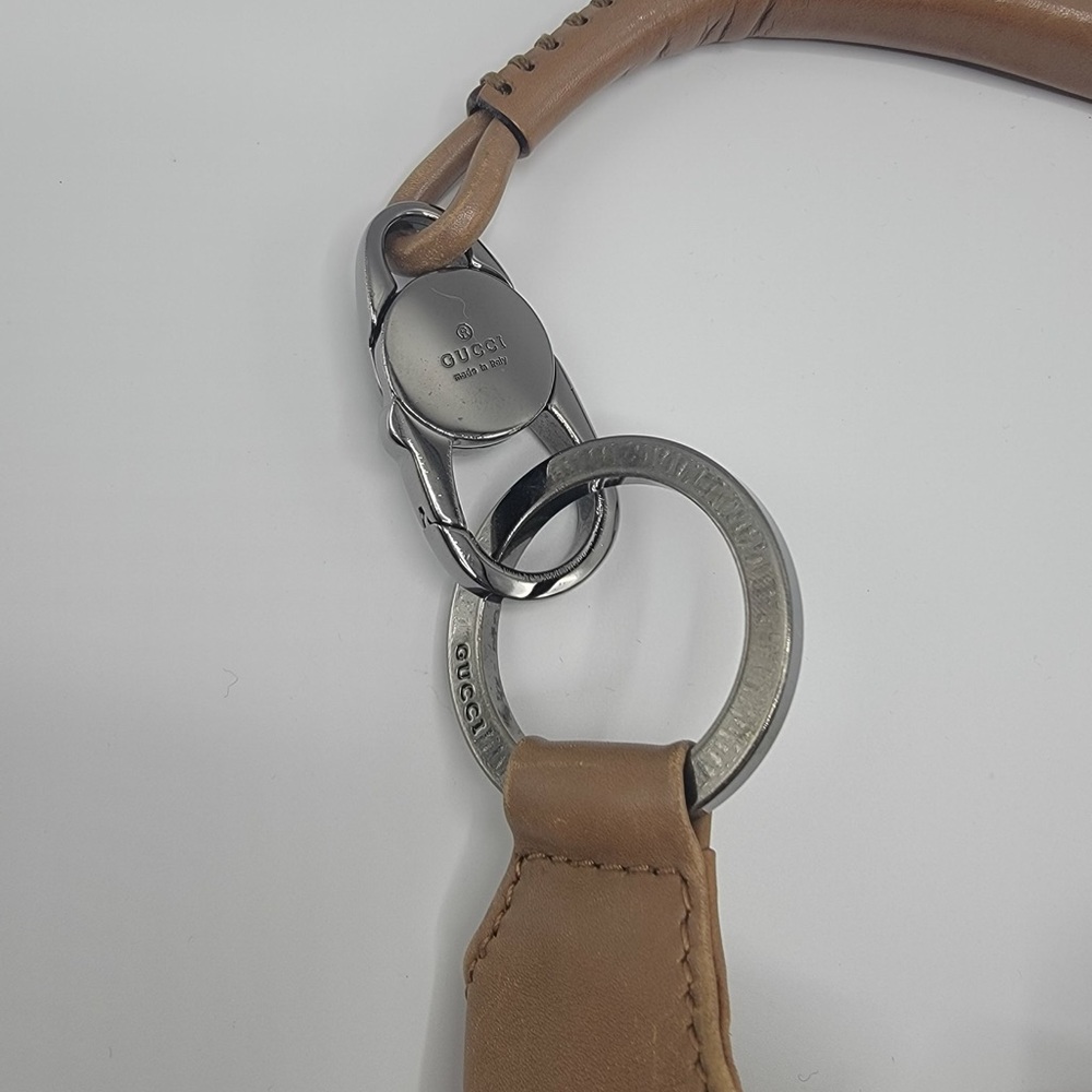 Vintage Large Gucci Shoulder Bag Beige - Picture 3 of 6